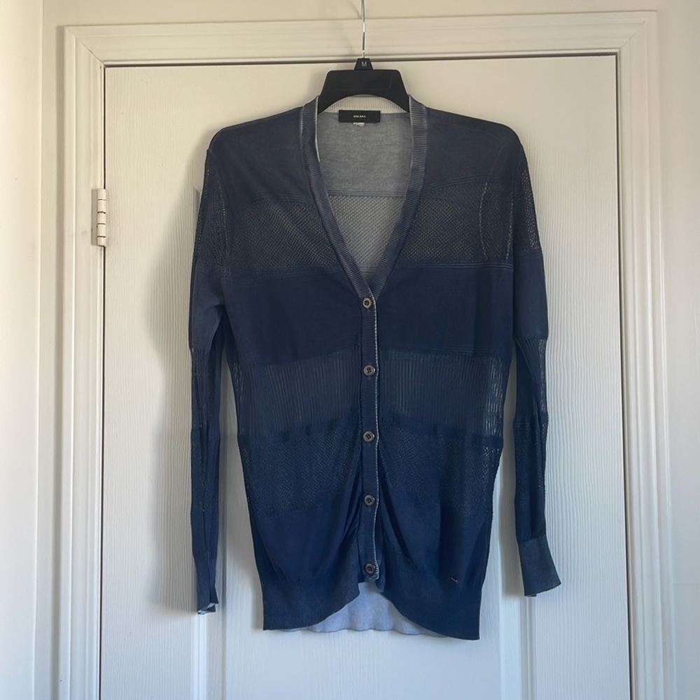 Diesel mesh knit Cardigan